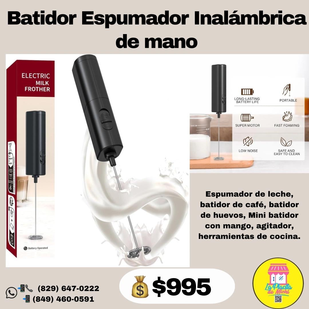 Batidor Espumador Inalámbrica de mano