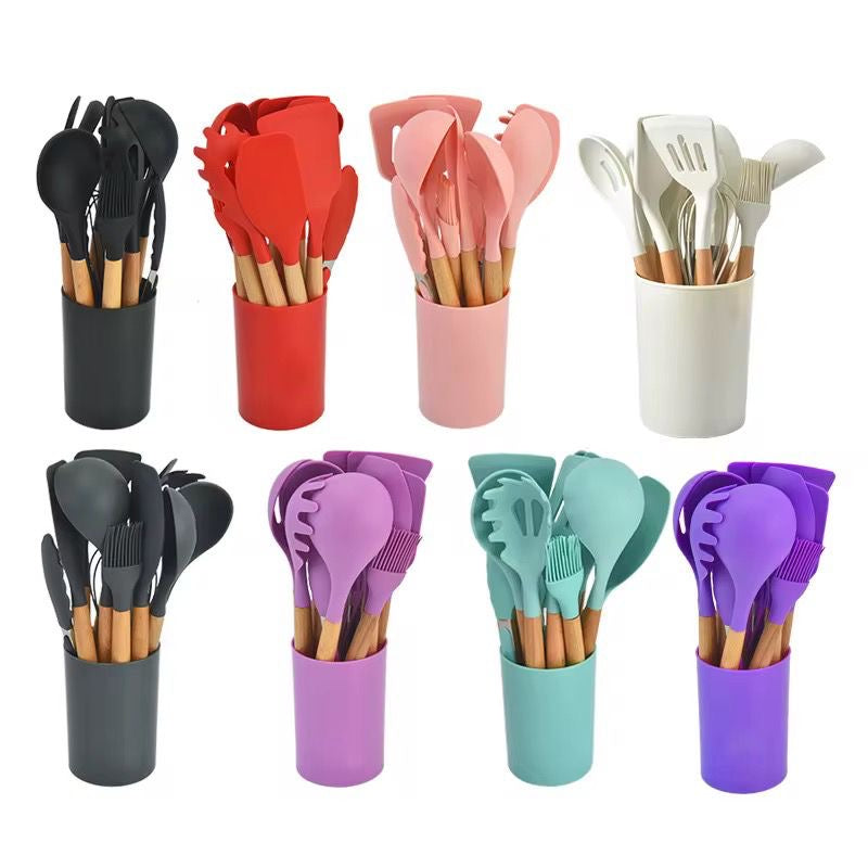 🍳 Juego de 12 Utensilios de Cocina Antiadherentes (Cod.008)