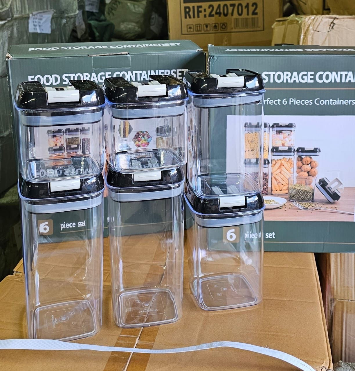 Set de Contenedor de Alimentos 6 en 1