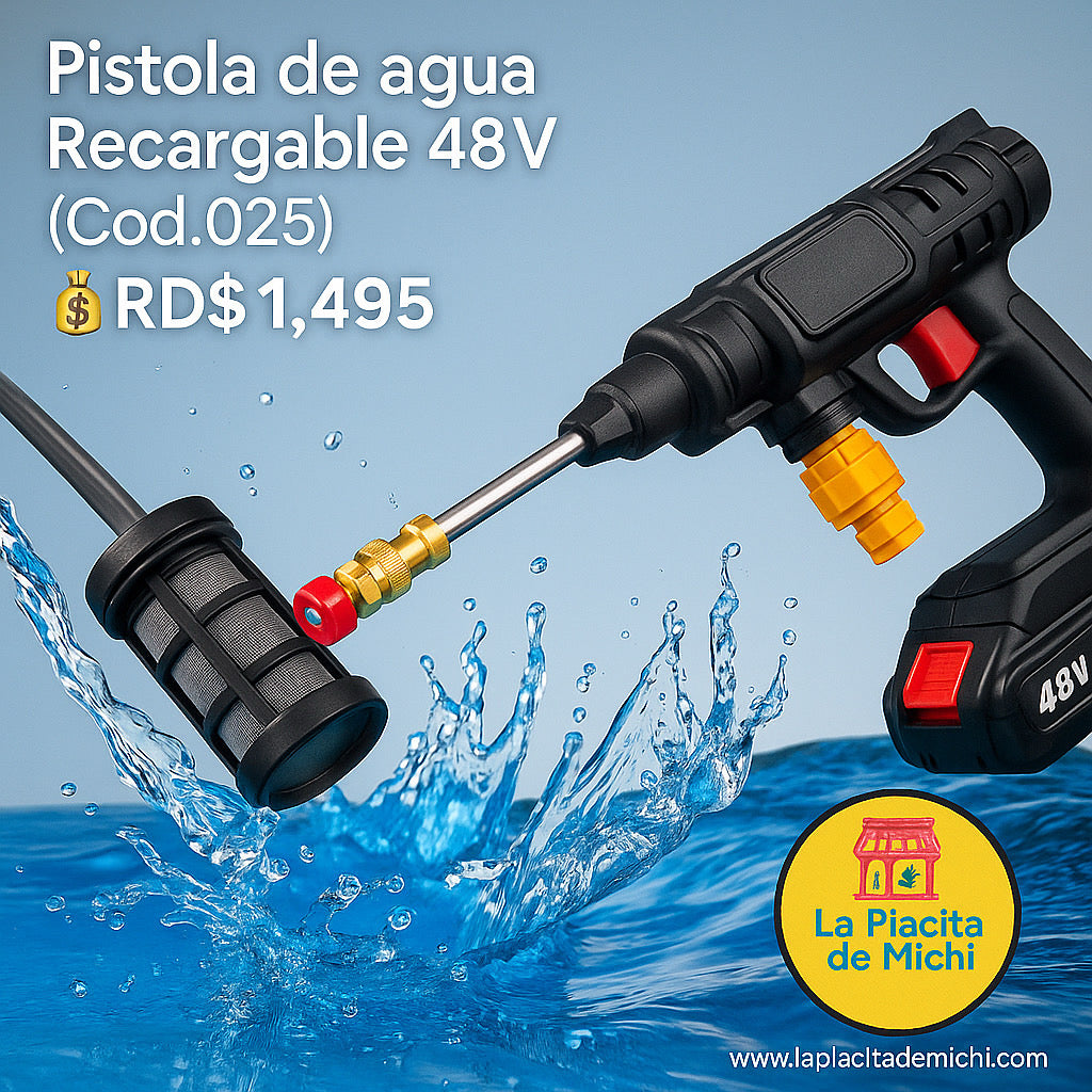 Pistola de agua Recargable 48V (Cod.025)