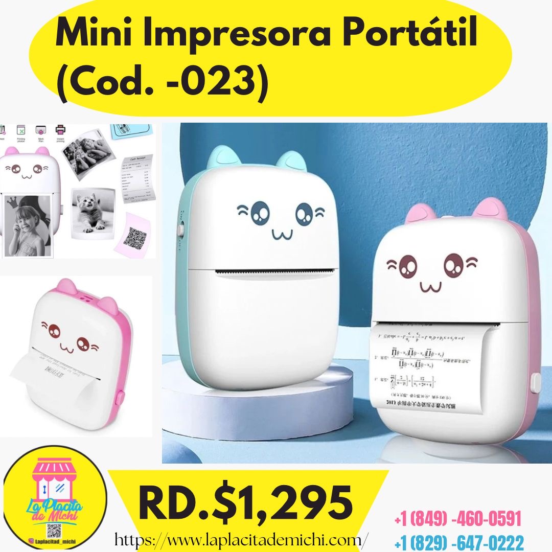 Mini Impresora Portátil (Cod. -023)