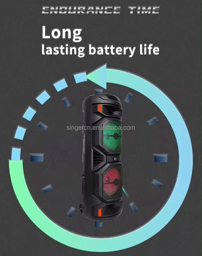 Bocina Bluetooth 8”x2