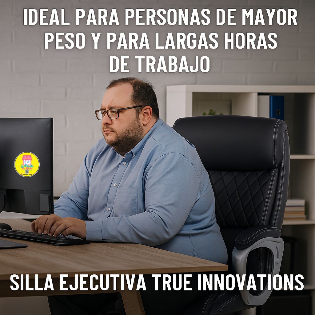 🪑✨ Silla Ejecutiva True Innovations – Modelo 51535 ✨
💰 OFERTA ESPECIAL: RD$13,995 🔥