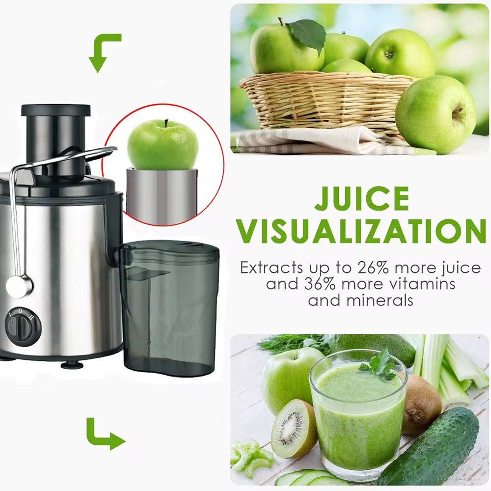 🍊 Extractor de Jugos Automático – (Cod.BV-290) ¡Lleva tu juguería a otro nivel! (800w)