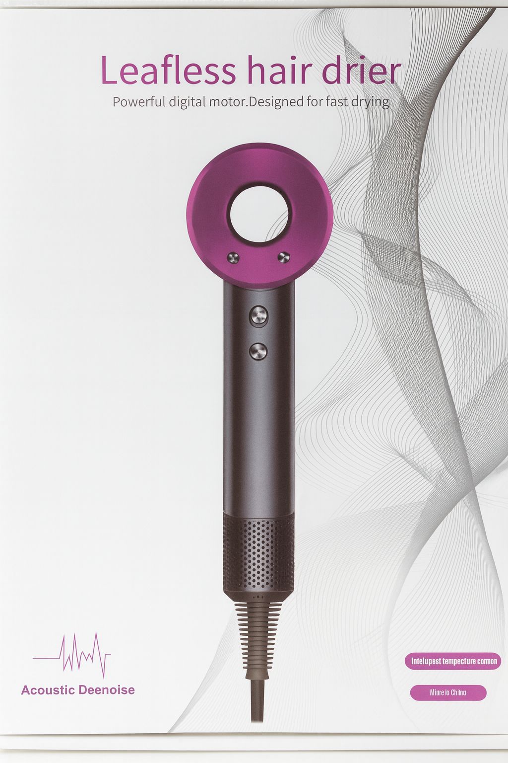 💨 Secador de Pelo Supersónico + Accesorios (Cod.026)