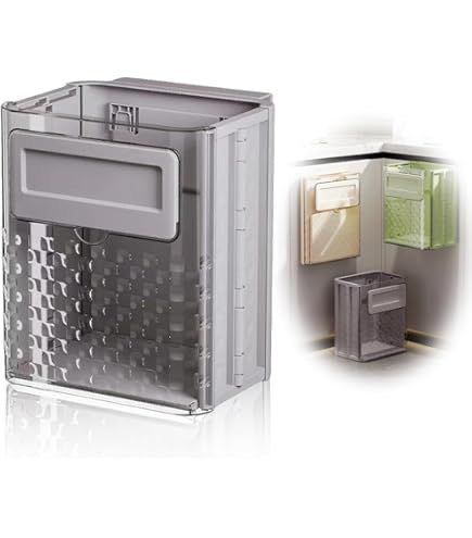 Zafacón Plegable de Cocina Portátil Transparente (Cod.T-001)