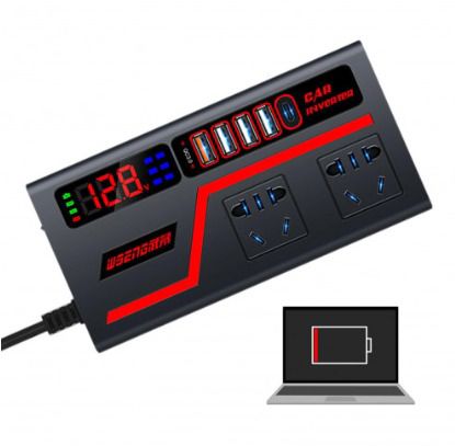 ⚡ Energía donde vayas
🔌 Convertidor de Potencia 200W para Coche (Cod.Hy-0403)