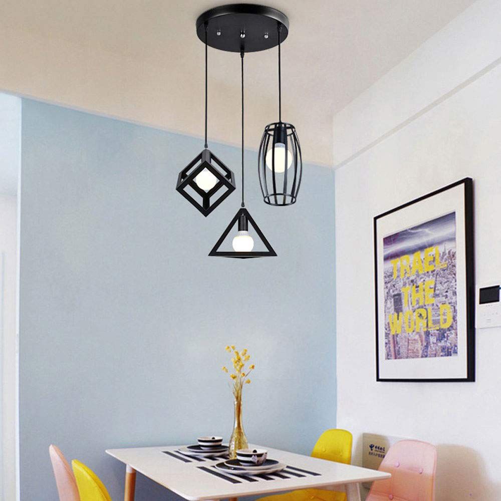 đź’ˇ Lámpara de Techo Decorativa (TrĂo de Jaula) (Cod.2183-3)
đź’° RD$1,495