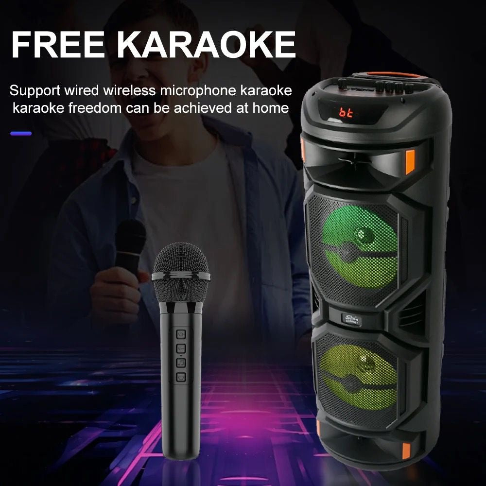 Bocina Bluetooth 8”x2