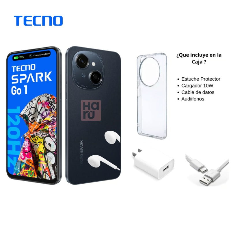 Tecno Go Spark 1s
💰RD$5,495
64 gb ROM
6gb RAM