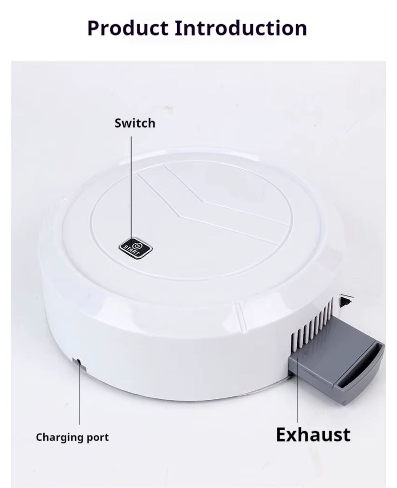 Aspiradora Robot Recargable (XM669)
