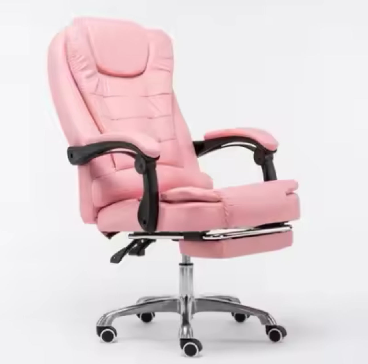 Silla Ejecutiva Con Masajeador y Reposa Pies