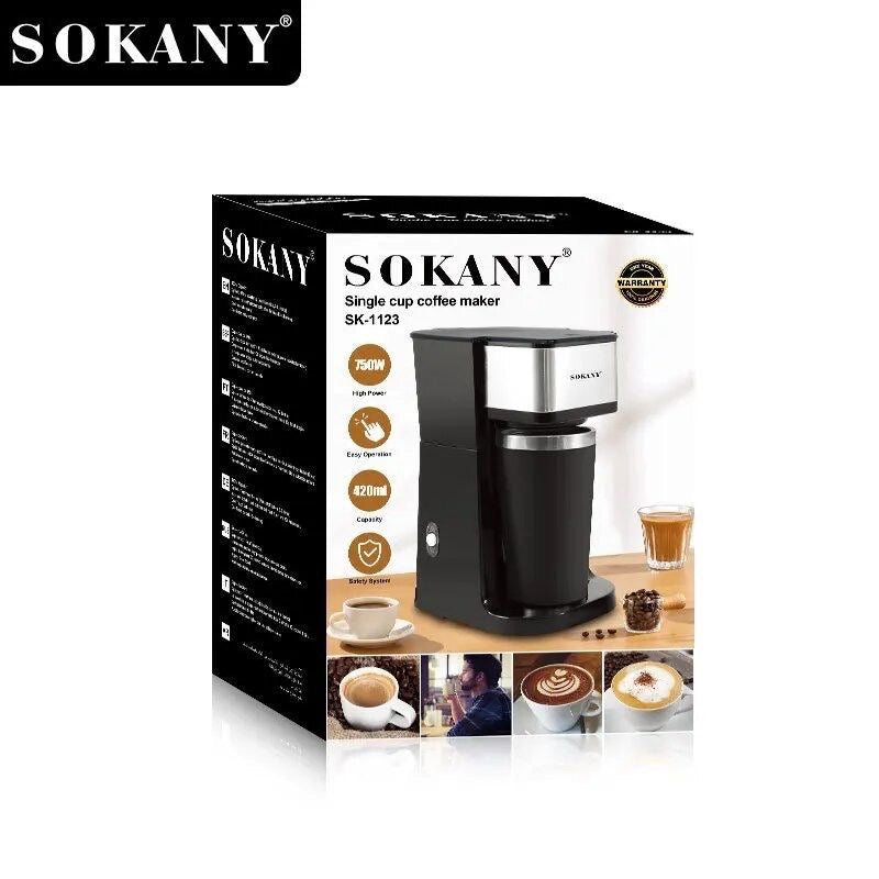 ☕✨Cafetera Individual Sokany SK-1123 ✨☕