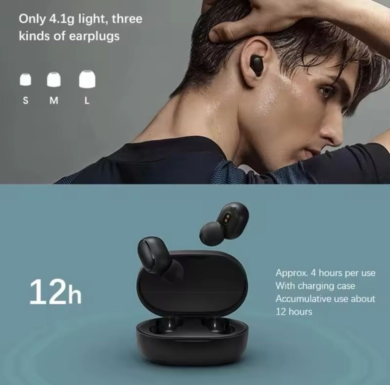 Audífonos Bluetooth Portátil (E6S)