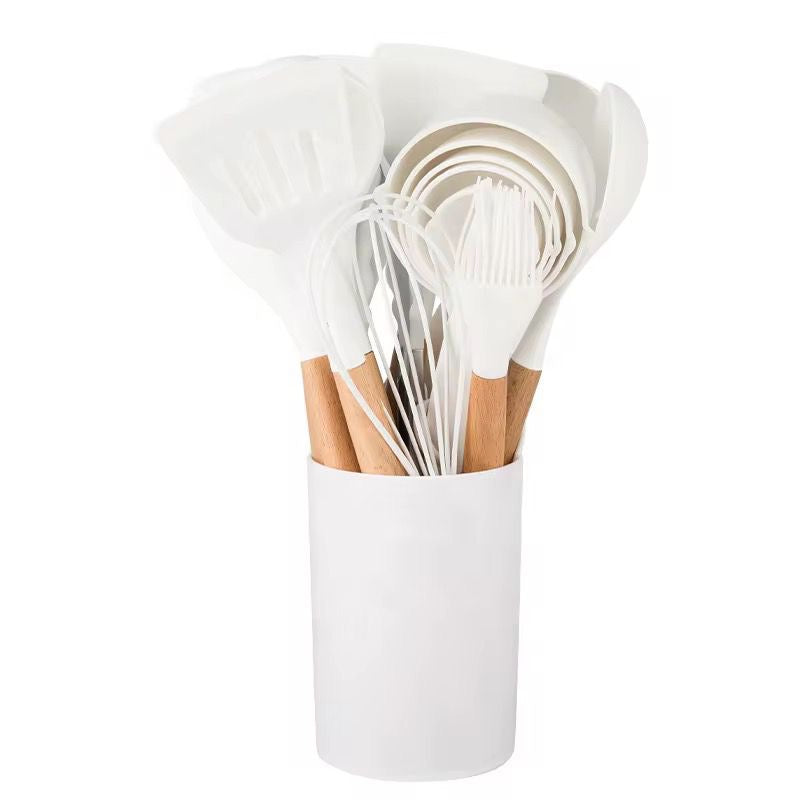 🍳✨ Dale estilo y practicidad a tu cocina con este Set de Utensilios de Silicona con Mango de Madera ✨🍴
🍳 Juego de 12 Utensilios de Cocina Antiadherentes (Cod.008)
💰 Precio: RD$995 (Oferta 🔥🔥🔥)