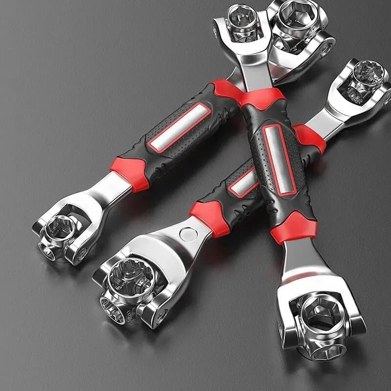 🔧 Llave Universal 52 en 1 con Trinquete 360° (Cod.187)