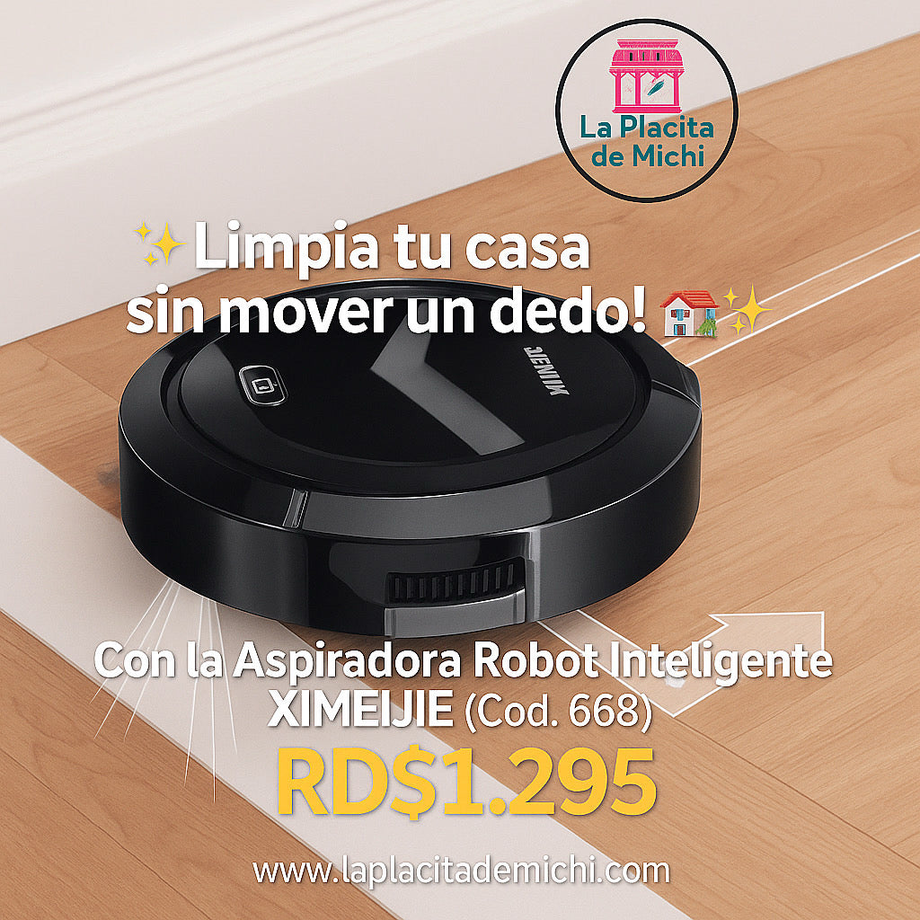 Aspiradora Robot Inteligente Limpiador (Cod.668)