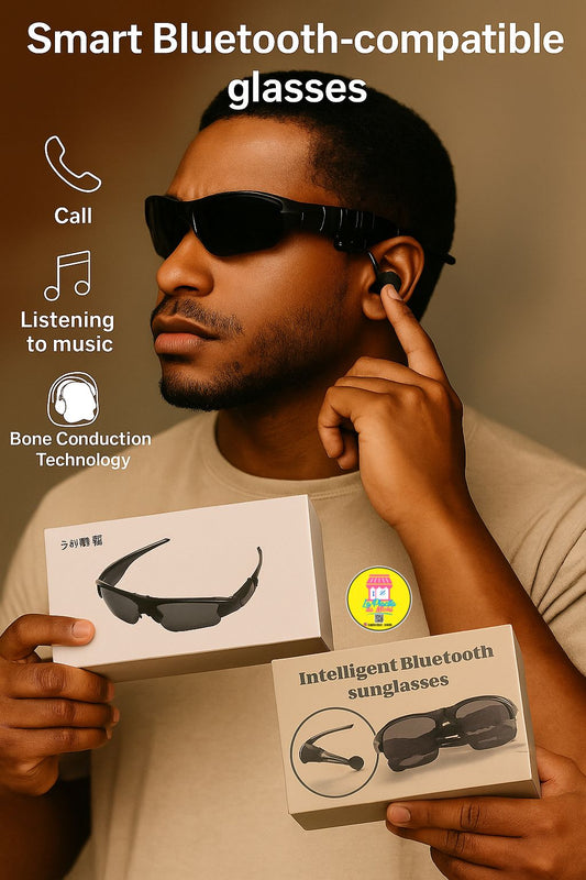 🕶️🔊 Gafas Inteligentes Bluetooth 5.0 – Estilo, Conectividad y Protección UV en Uno (Cod.-009)