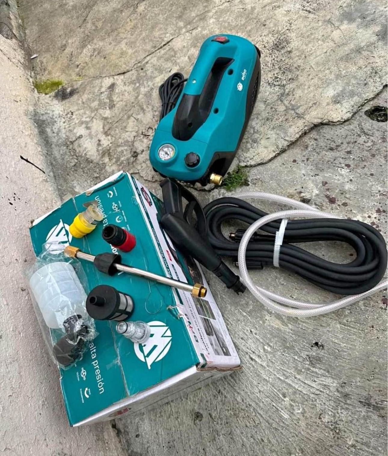 💦 LAVADORA DE ALTA PRESIÓN – 2200W (Cod.800-60100)