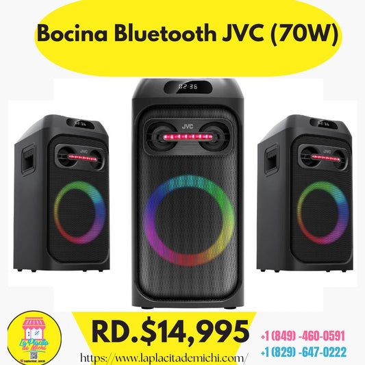 Bocina Bluetooth JVC (70W)