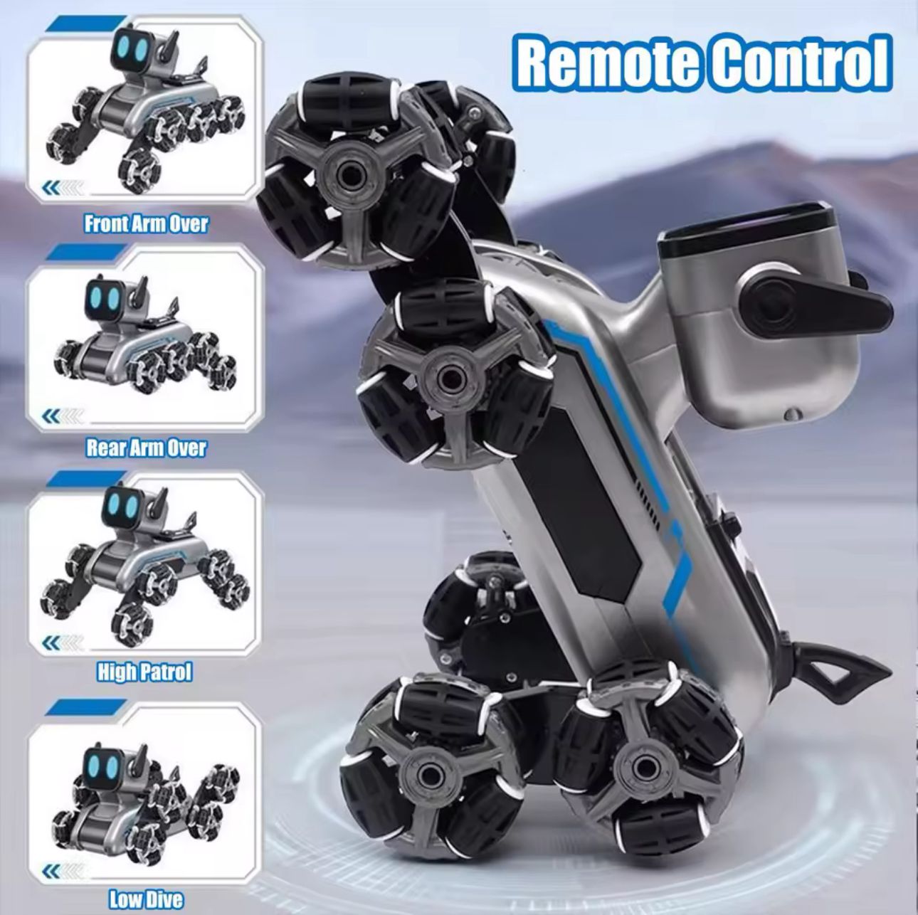 🤖💥 ¡El amigo robot que todos los niños quieren!
🎮 Robot Interactivo RC con Control Remoto (Cod. JS-01)