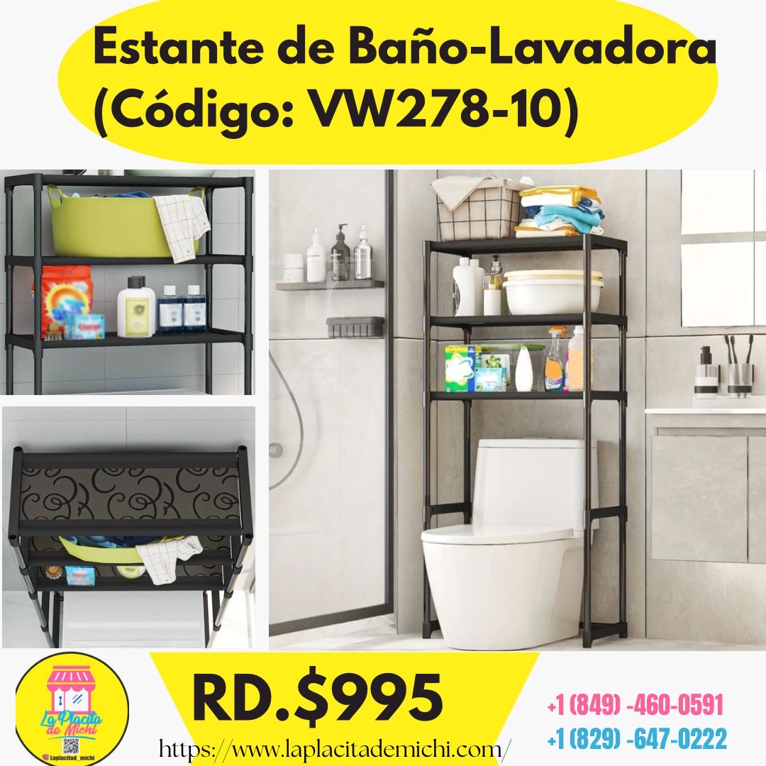 Estante de Baño-Lavadora 
(Código: VW278-10)
