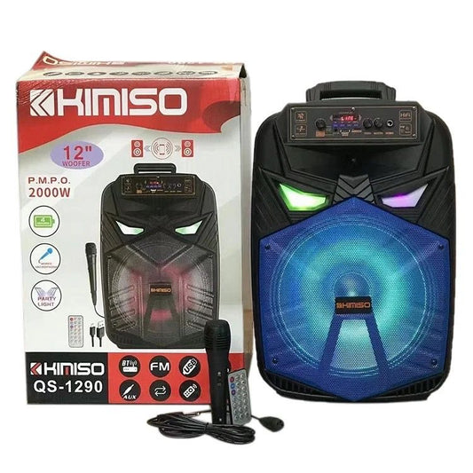 Bocina de 12 Bluetooth y control + Micrófono