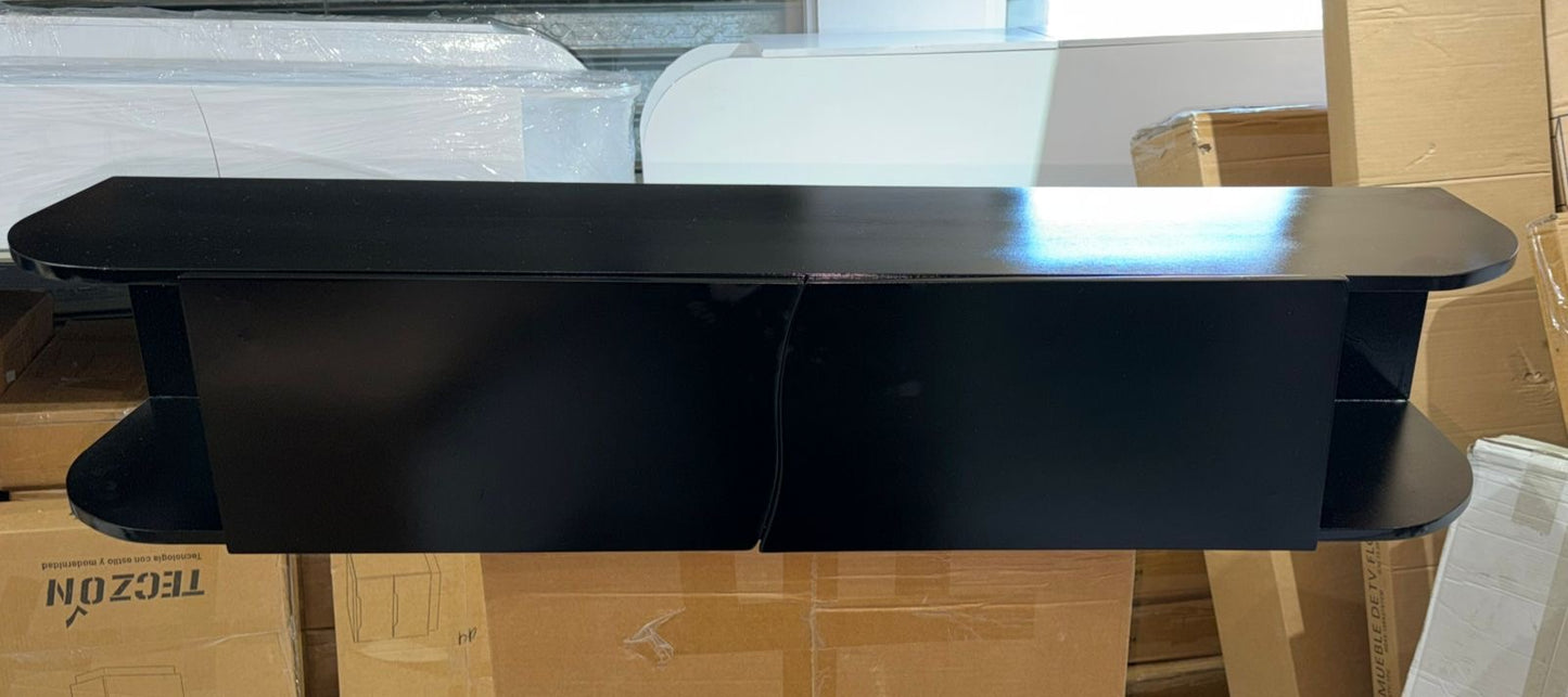 🖥️✨ MUEBLE FLOTANTE ARMADO DE TV EN HIDRÓFUGO (120 CM) (Cod. 00) NEGRO
💰RD$5,995