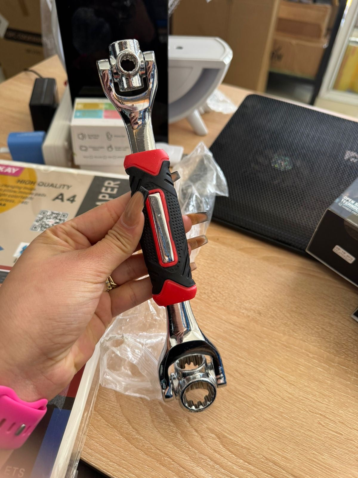 🔧 Llave Universal 52 en 1 con Trinquete 360° (Cod.187)
