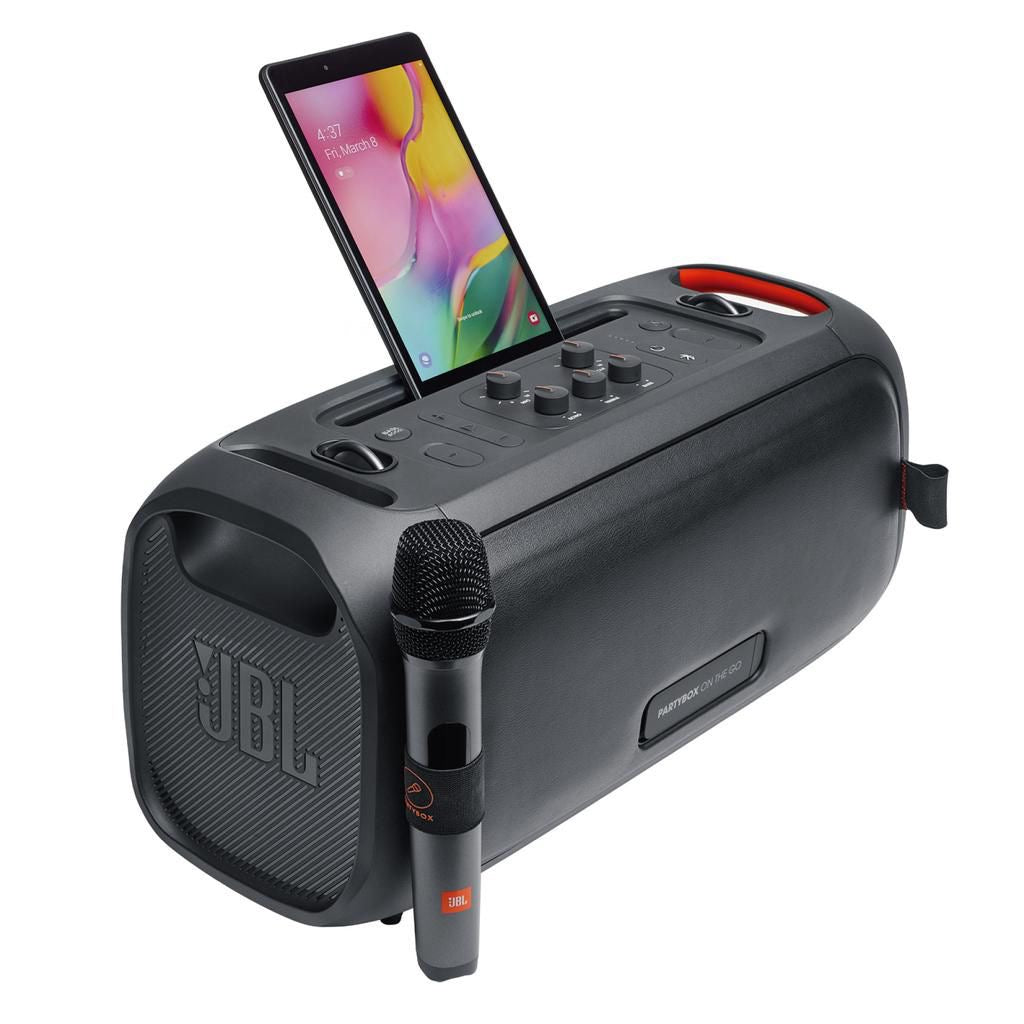 🔊✨ JBL PartyBox On The Go ✨🔊
¡La fiesta va contigo a donde quieras! 🎉🎤