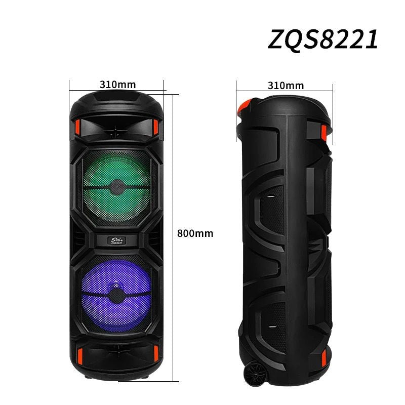 Bocina Bluetooth 8”x2