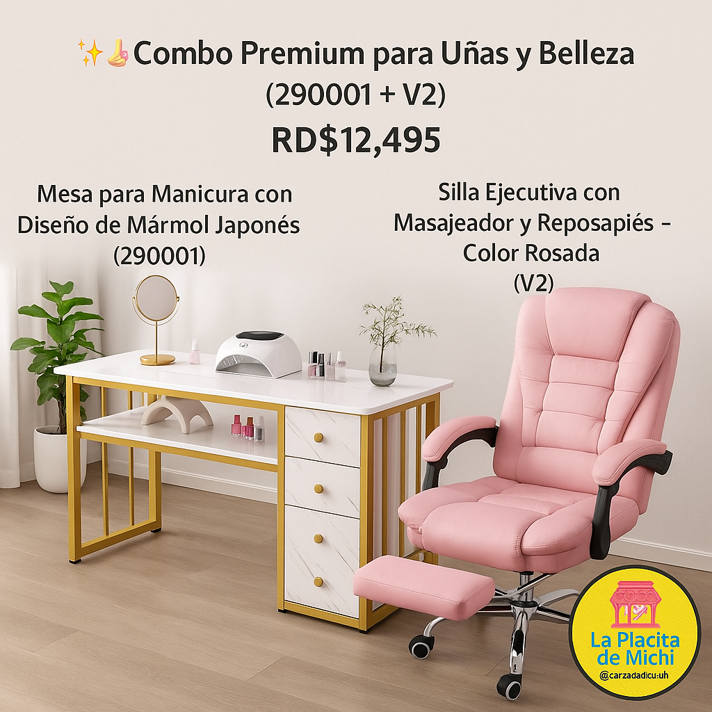 ✨💅 Combo Premium para Uñas y Belleza 💅✨
(290001 +V2)
💰 Precio Combo Especial: RD$12,495