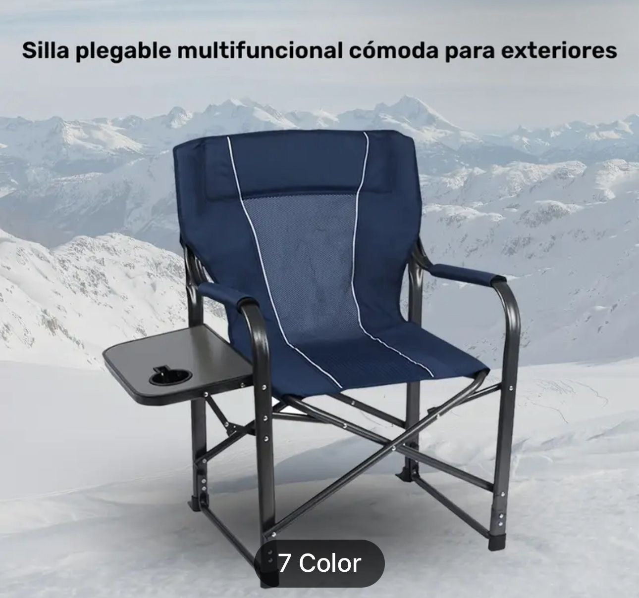🪑 Silla Plegable con Mesa Auxiliar (Cod.11)
💰 RD$2,495