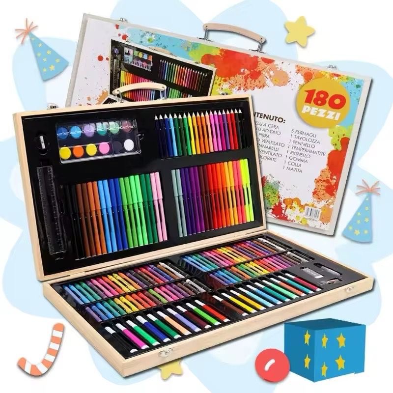Caja de madera (180 Pcs)