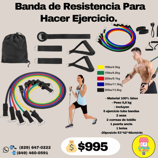 Banda de Resistencia Para Hacer Ejercicio.