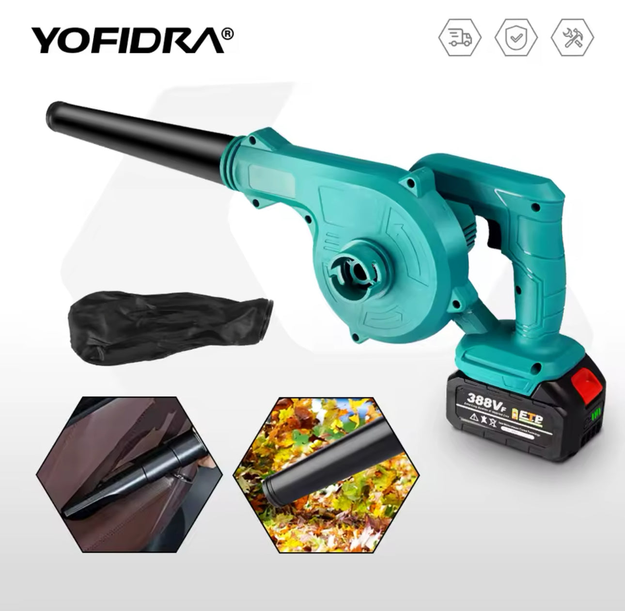 Soplador y Succionador (2 en 1) (cod.6010)