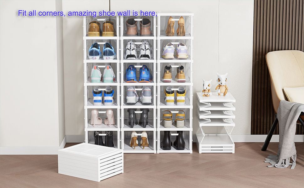 Zapatera Pegable de 6 Niveles