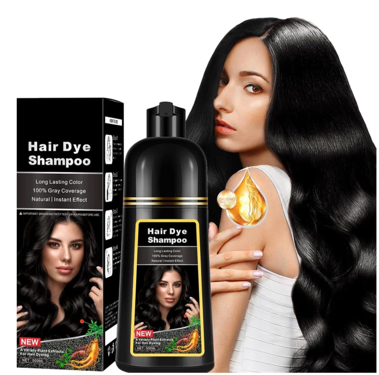 Hair Dye Shampoo 3 en 1