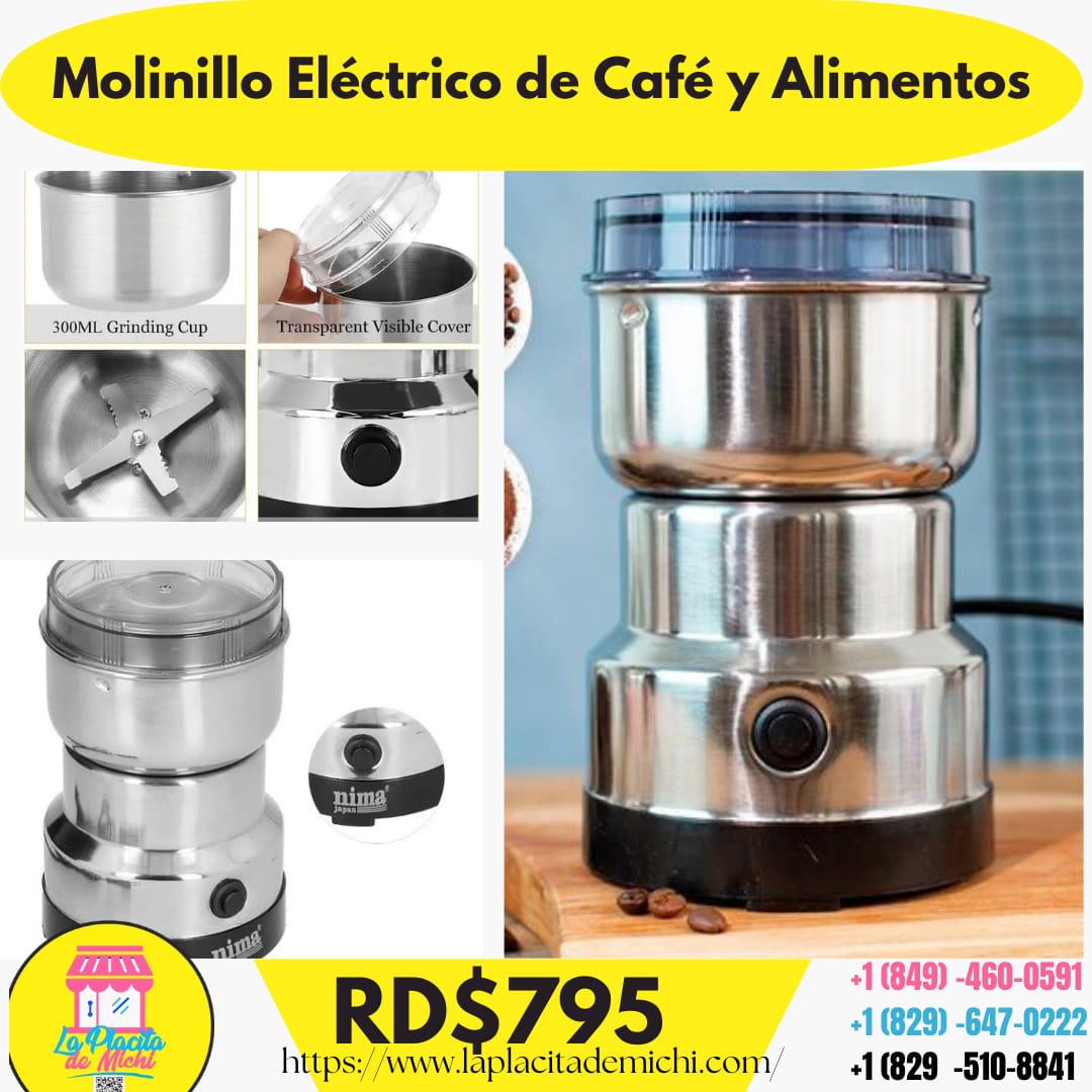 Molinillo Eléctrico de Café y Alimentos