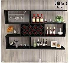 Estante de vino de madera