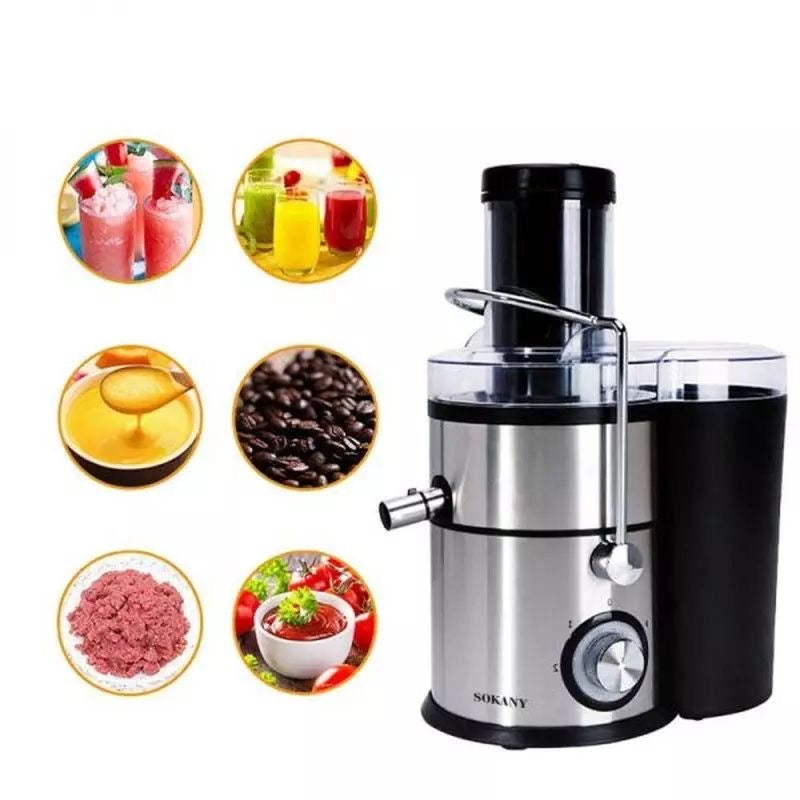 Extractor de Jugos, Licuadora, Molinillo, Moledor de Carnes -850W- (4 en 1) (Cod.808)