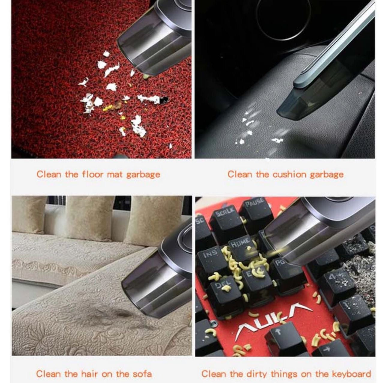 Aspiradora Portátil Recargable (Cod.008)