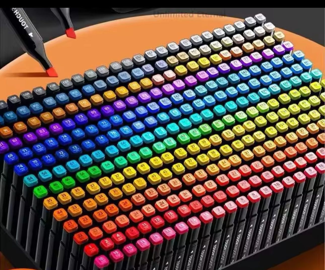 Estuche de Colores Doble Punta (168 Pcs)