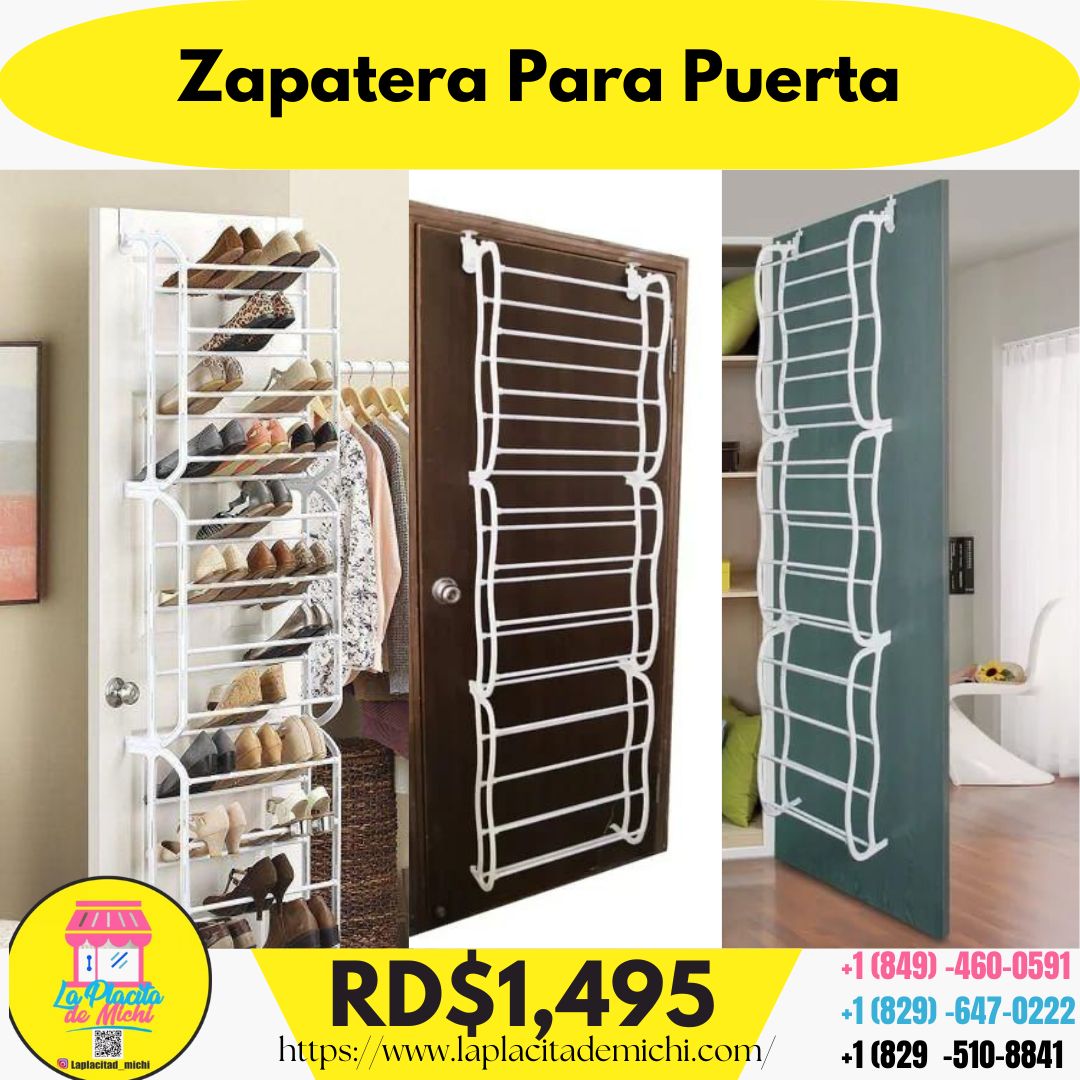 Zapatera para Puerta – 12 Niveles (36 Pares)
💰 RD$1,495
