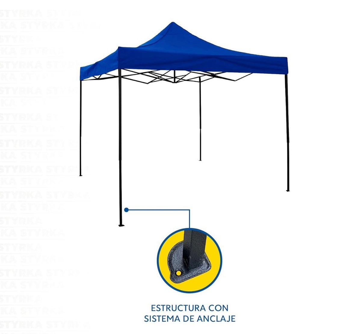 🌤️ Carpa Toldo Plegable Reforzada 3x3m 🔹
💰 RD$3,595