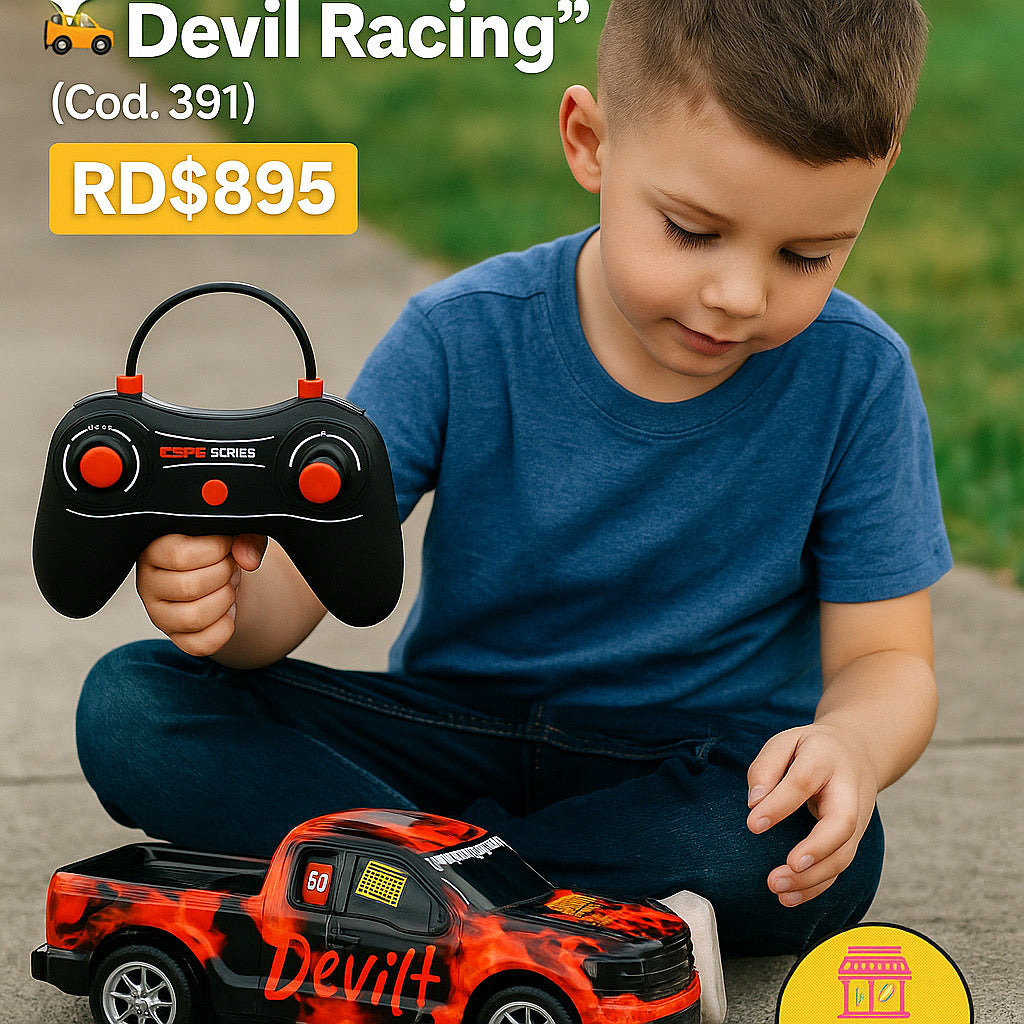 🔥🚙 Camioneta a Control Remoto “Devil Racing” 🚙🔥 (Cod.391)
💰RD$895