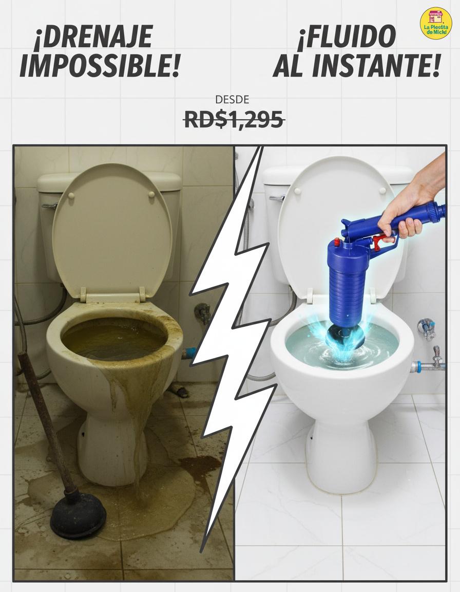 🚨💦 DESTAPA CAÑERÍAS DE ALTA PRESIÓN – SOLUCIÓN INMEDIATA 💦🚨
(cod. A888)
💰 RD$1,295