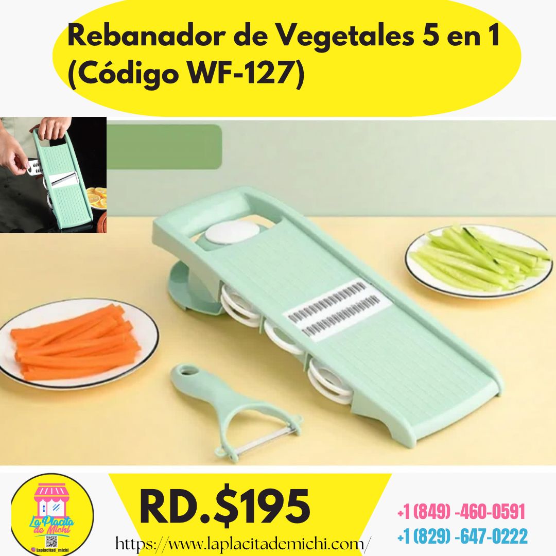 Rebanador de Vegetales 5 en 1 (Código WF-127)