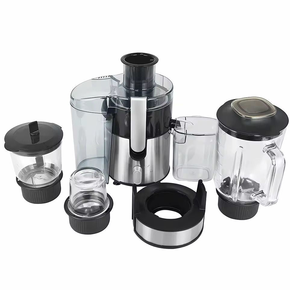 Extractor de Jugos, Licuadora, Molinillo, Moledor de Carnes -850W- (4 en 1) (Cod.808)