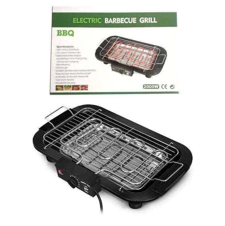 🔥🥩 PARRILLA ELÉCTRICA BBQ 2000W – POTENCIA REAL PARA ASAR RÁPIDO Y SIN COMPLICACIONES 🥩🔥 (Cod. 956B)
💰 RD$1,495